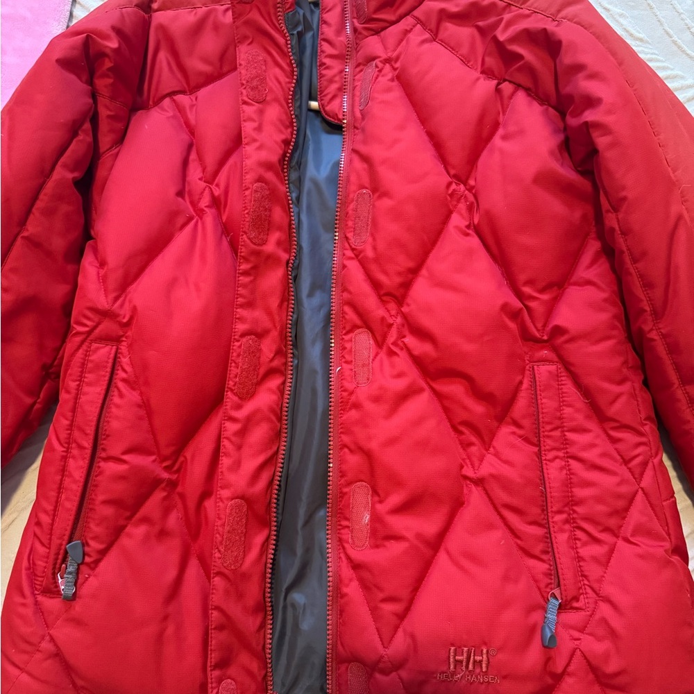 Helly Hansen Red Down Puffer Jacket - image 2